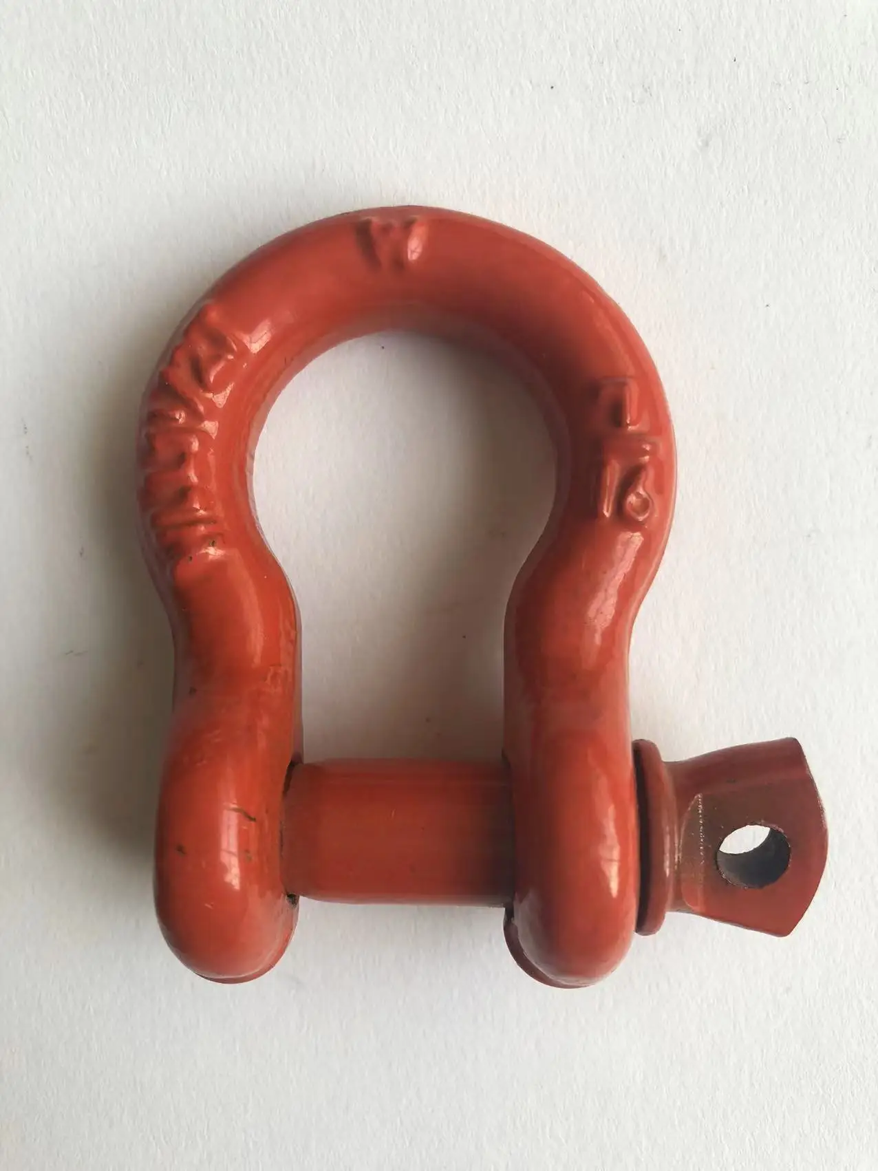 Heavy Lifting 12.0t Omega Shackle Bow Hot Dipped Galvanized Tow Shackle Screw Pin Bow Shackle G209 Omega Type