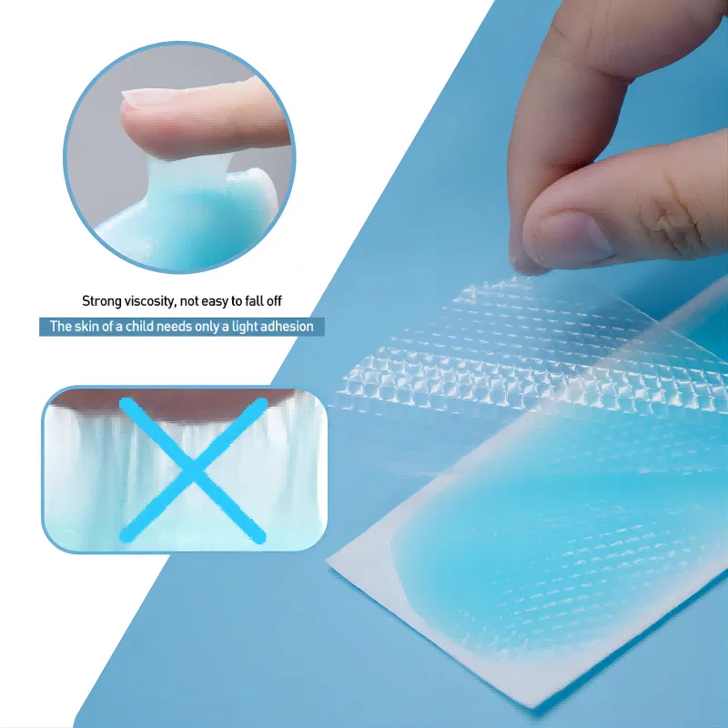Bodyjoy Fever Reducing Cooling Gel Sheet Summer Hydrogel Cool Pads