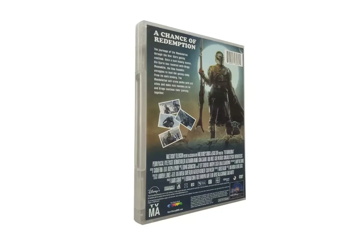 The Mandalorian season 3 Latest DVD Movies 3 Discs Factory Wholesale DVD Movies TV Series Cartoon CD Blue ray Free Shipping