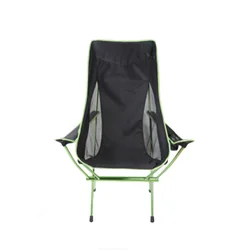 2022 Wholesale Customized Portable Folding beach camping Chair with cup holder ultralight compact fishing camping picnic chair