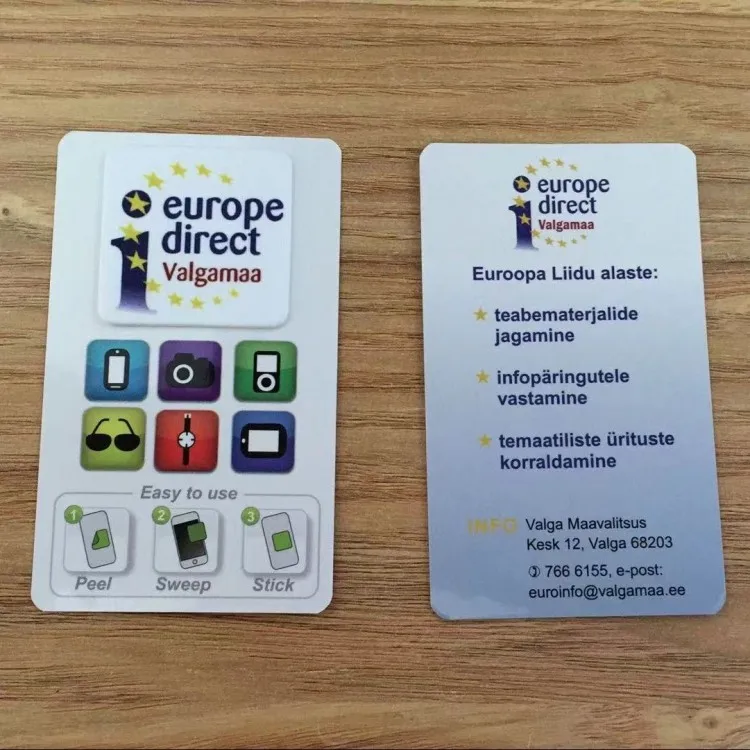 custom gift 2 in 1 touch portable lcd glue mini microfiber sticky mobile phone screen cleaner anti dust removal pad