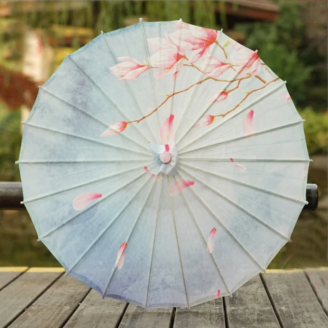 New Decorative Idea Paper Umbrella Pink Umbrella Chinese Oil Paper Umbrella