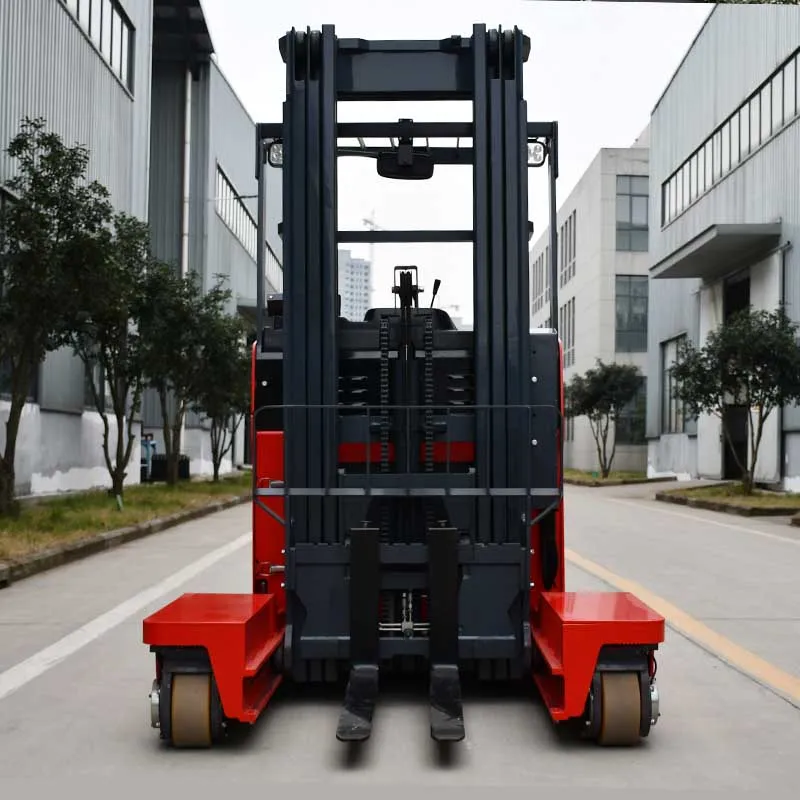 Isoland Multi Directional Multi-directional Forklift Capacity 1.5ton 2.5ton Narrow Aisle Side Loader Reach Truck