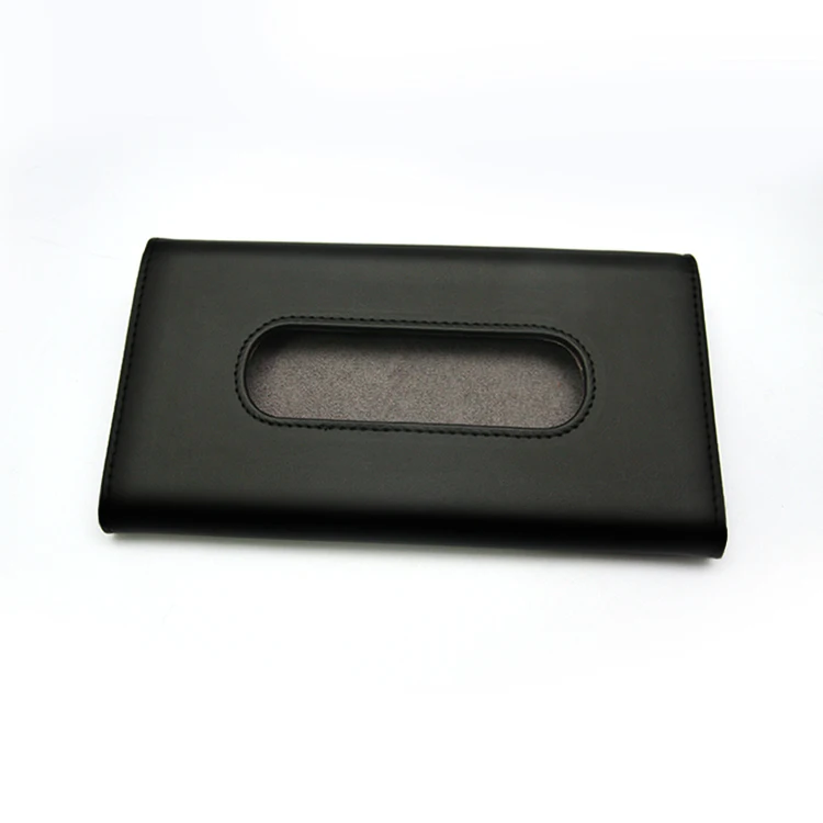 Customized car tissue box sun shading tissue box leather bracket cover mask box cover