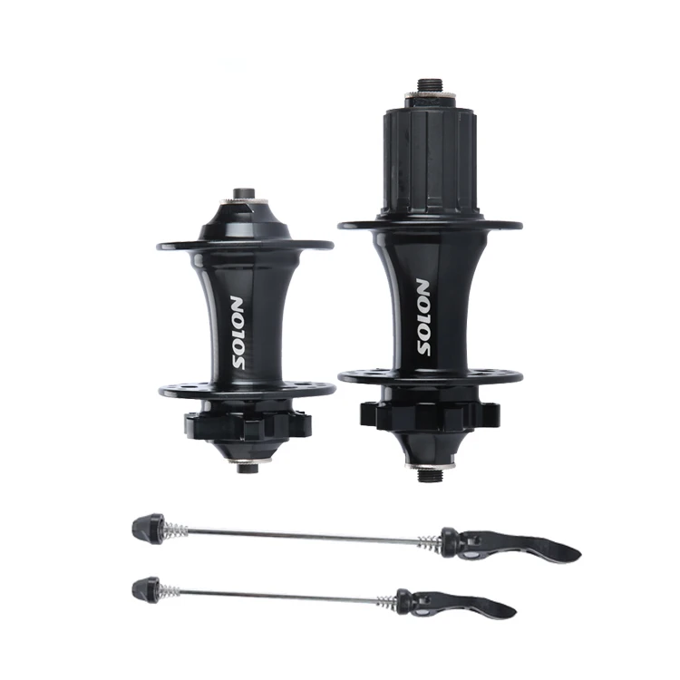 Mountain Bike Hubs 32/36 Hole SOLON 9/10/11 Speed Super Light Alloy Bicycle Wheels Hubs Quick Release 2 bearing cycle hub