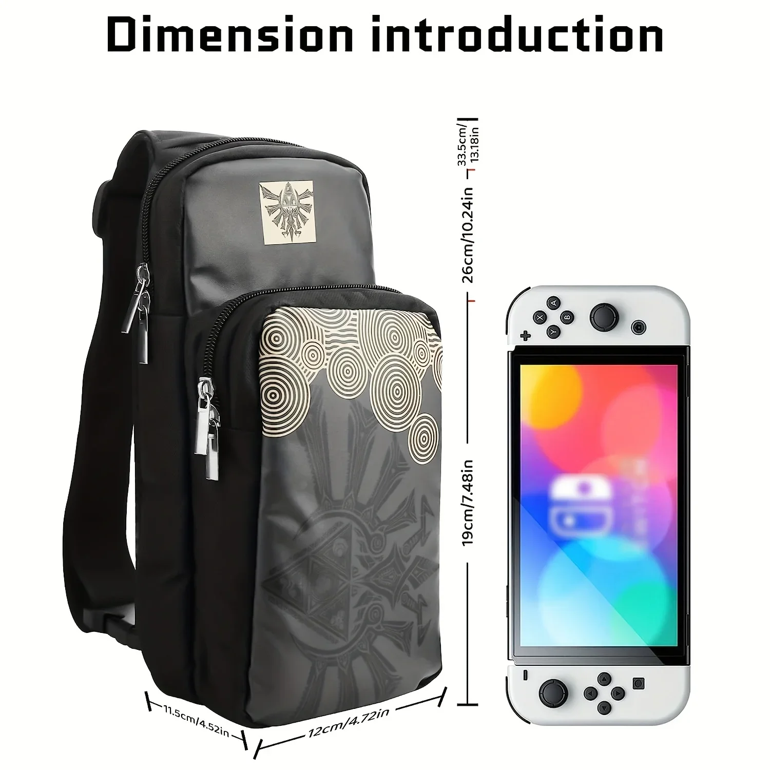 1 шт. дорожная сумка для моделей Nintendo Switch/Lite/OED переносной водонепроницаемый рюкзак игр