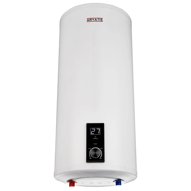 High Quality Wholesale Electric Tank Water Heater Horizontal 50L 100L Storage Shower Heater Household Wall Mounted Plastic