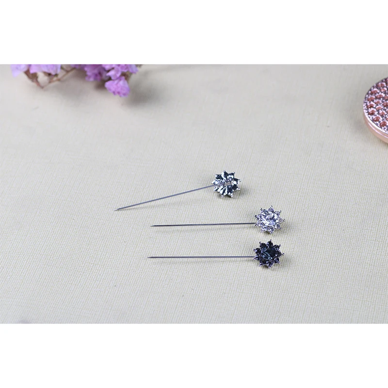 Luxury Muslim Scarf Shawl Hijab Pins Women Jewelry Silver Gold Jewellery Party Rhinestone Trendy Stone Wedding Style Brooch