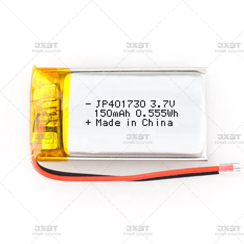 401730 / 411730 перезаряжаемая 160 мАч lipo батарея 3 7 v для умной бытовой техники