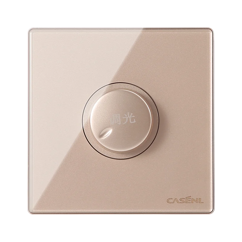 Casenl A15 A16 Series Dimmer Switches Acrylic Panel Rotary Speed Switch