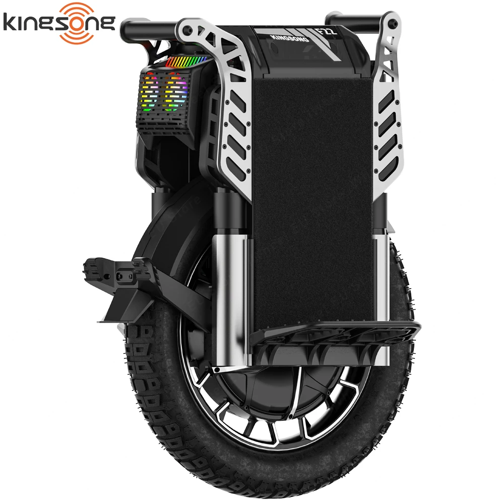 Новейшая батарея KingSong F22 Pro 176 В 3108Wh 50S 5500 Вт двигатель 130 + км/ч скорость холостого хода 100 мм подвеска 2 75-14 Моноцикл
