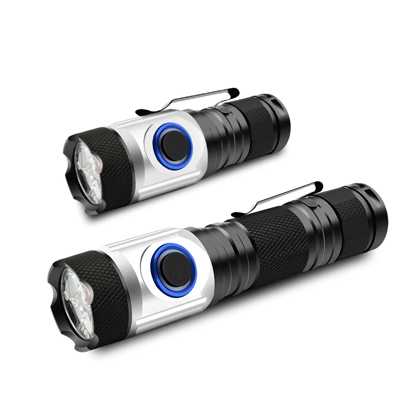 
 Горячая Распродажа супер мини яркий 4 XPG Мощный светодиодный USB Многофункциональный тактический фонарик 18350 18650 перезаряжаемый охотничий фонарь  
