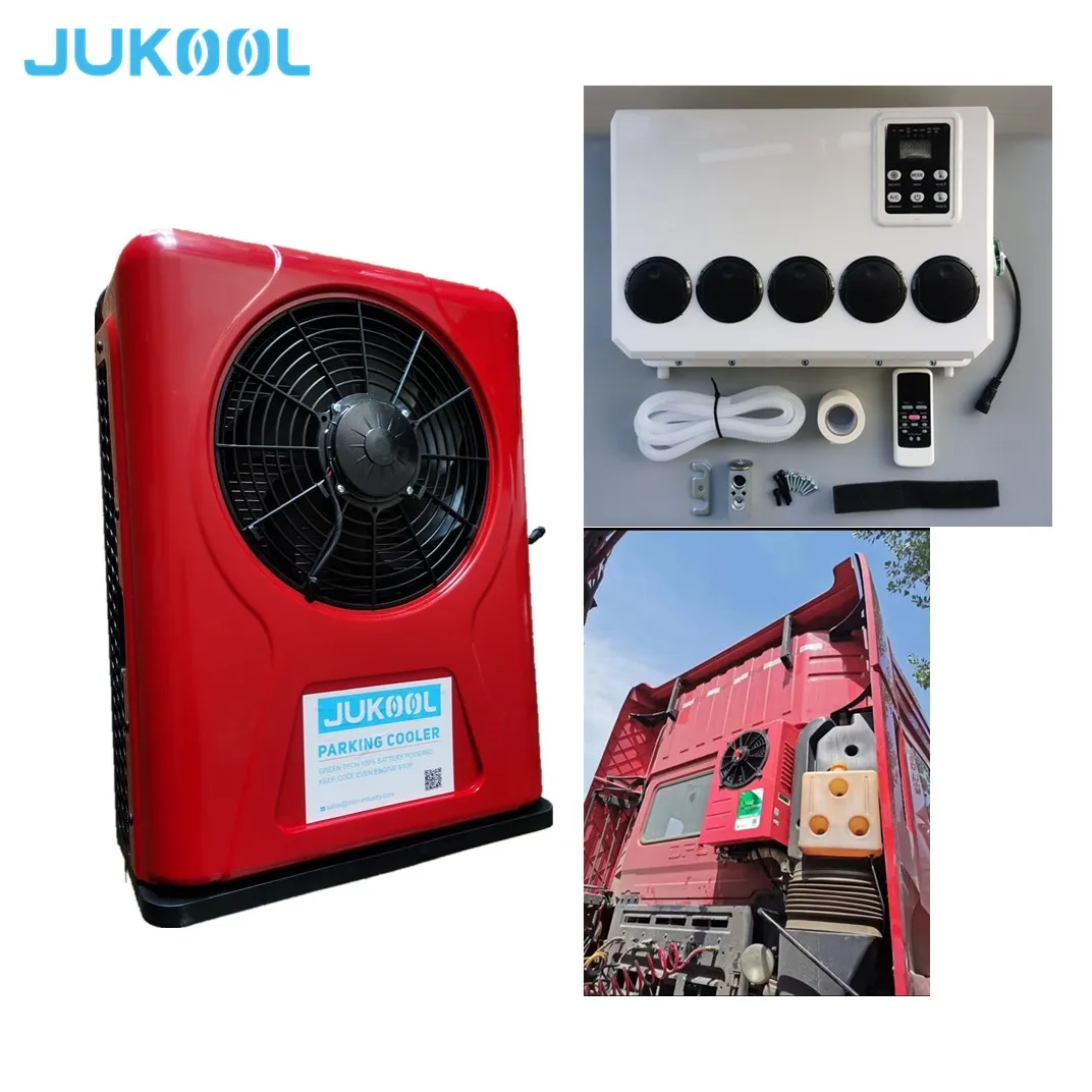 truck Air cooling 12 volt conditioner with dc compressor