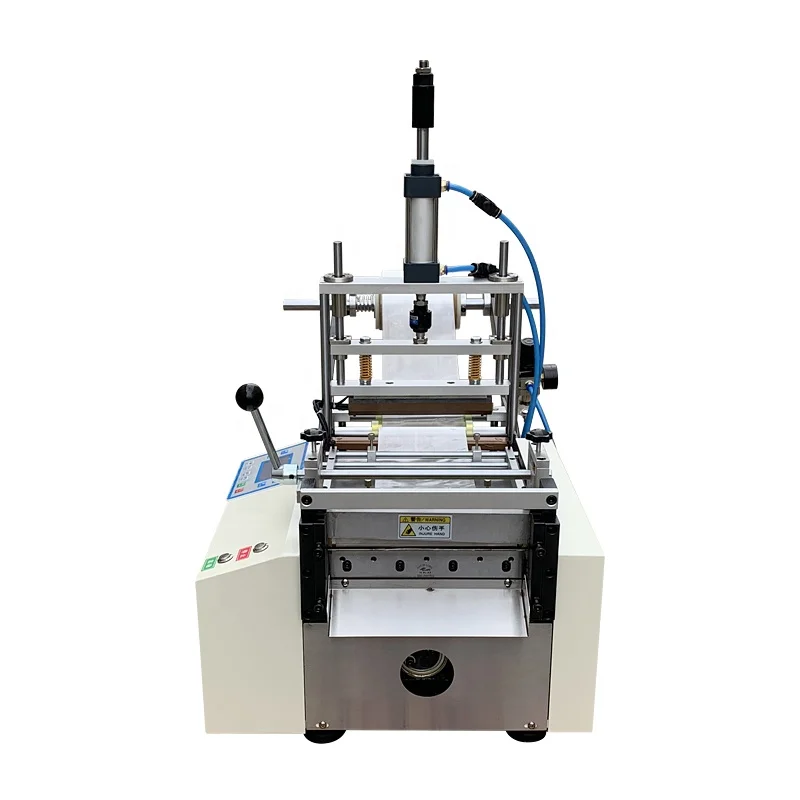 
Hot sale hot sealing cold cut PE bag making machine automatic pvc shrink bag cutting bag machine production equipment 