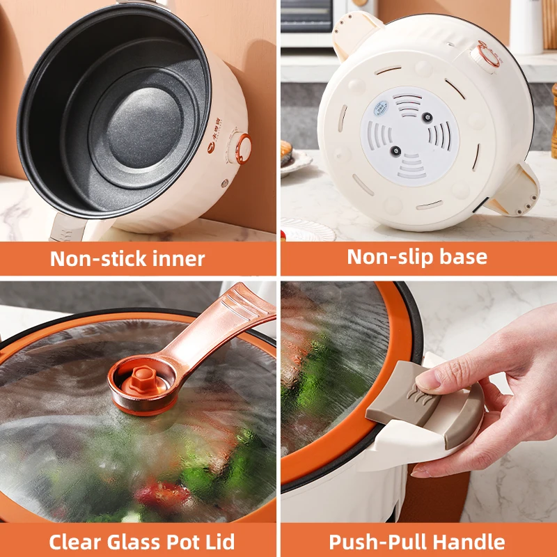 YUEDISI Wholesale Low pressure pot Multi-function Soup Pot  Micropressure Cookers Non-stick Cooking Pot