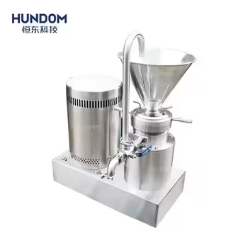 China Factory Stainless Steel Colloid Mill For Ketchup Chili Sauce Sesame Peanut Butter Making Machine