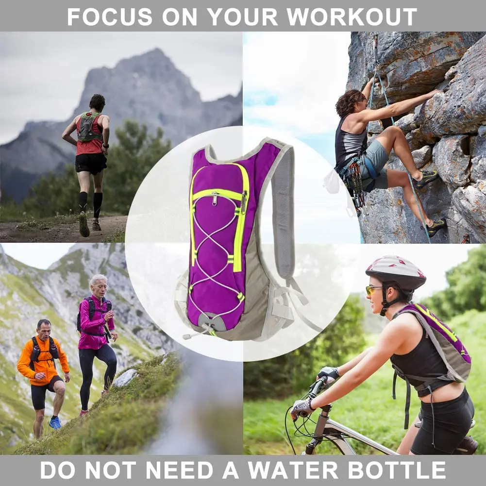 2022 New Arrivals Summer Custom Water Bags for Woman Running Camping Gear Hydration Backpack