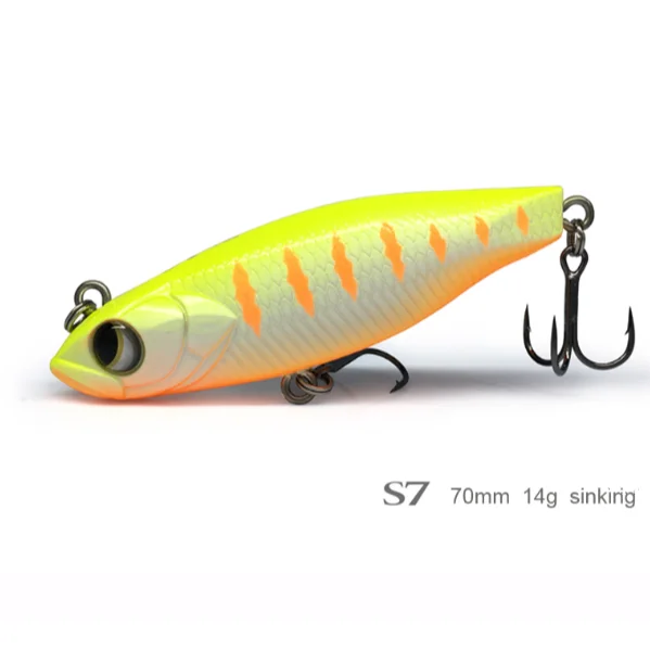 Freshwater black fish raised mouth fake bait proposed bait far into submerged hard bait S7