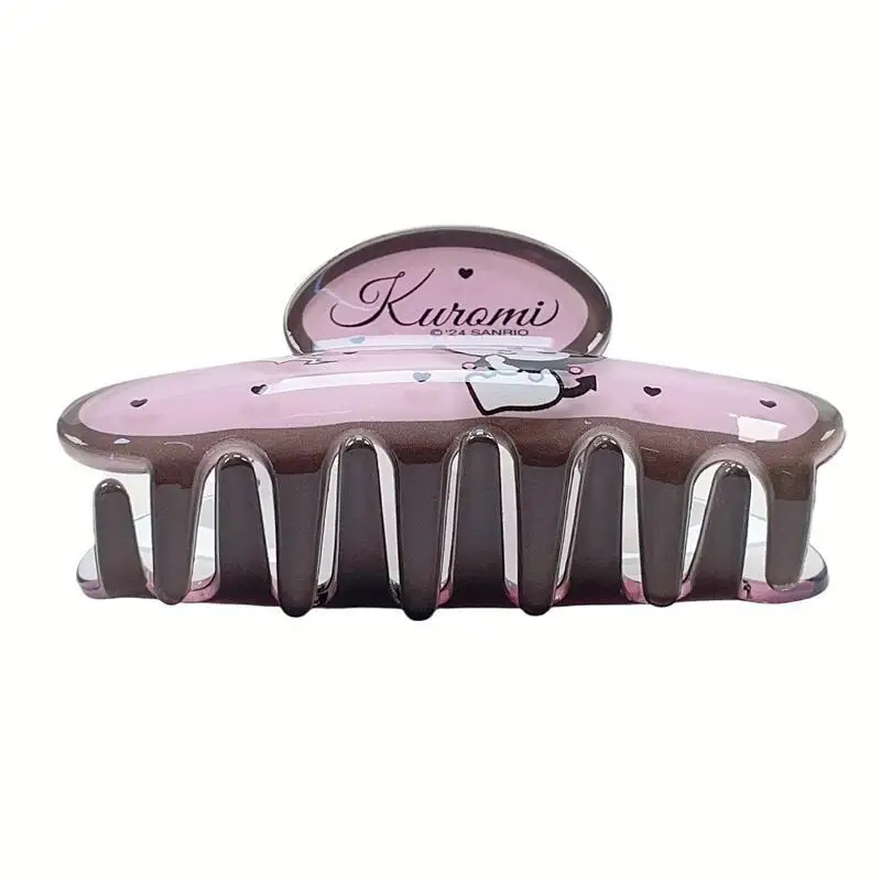 High Quality Cartoon Hair Claw Clip Cinnamoroll My Melody Stylish Barrette For Women