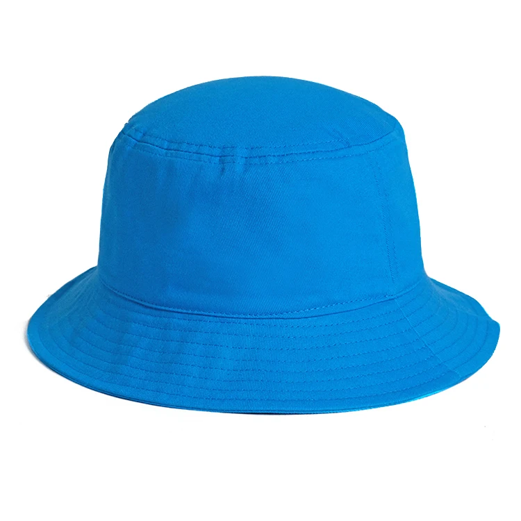 Summer Private Label Luxury Bulk Adult Unisex Cotton Customized Embroidery Logo Bucket Hat Plain