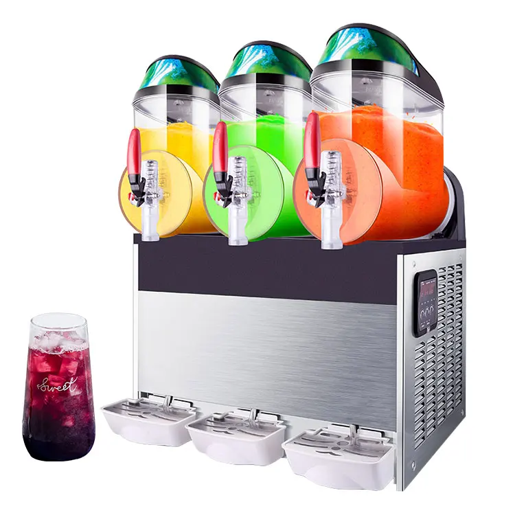Professional Manufacturer XRJ10L 3T Commercial Hamburger Shop Automatic Large Capacity Slush Machine