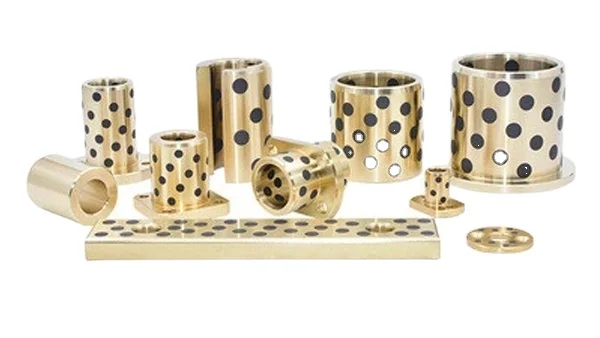 Self Lubricating Bronze Graphite Washer Plate Blocks High Load Copper Base Customized JDB Bushing Washers Plate Blocks