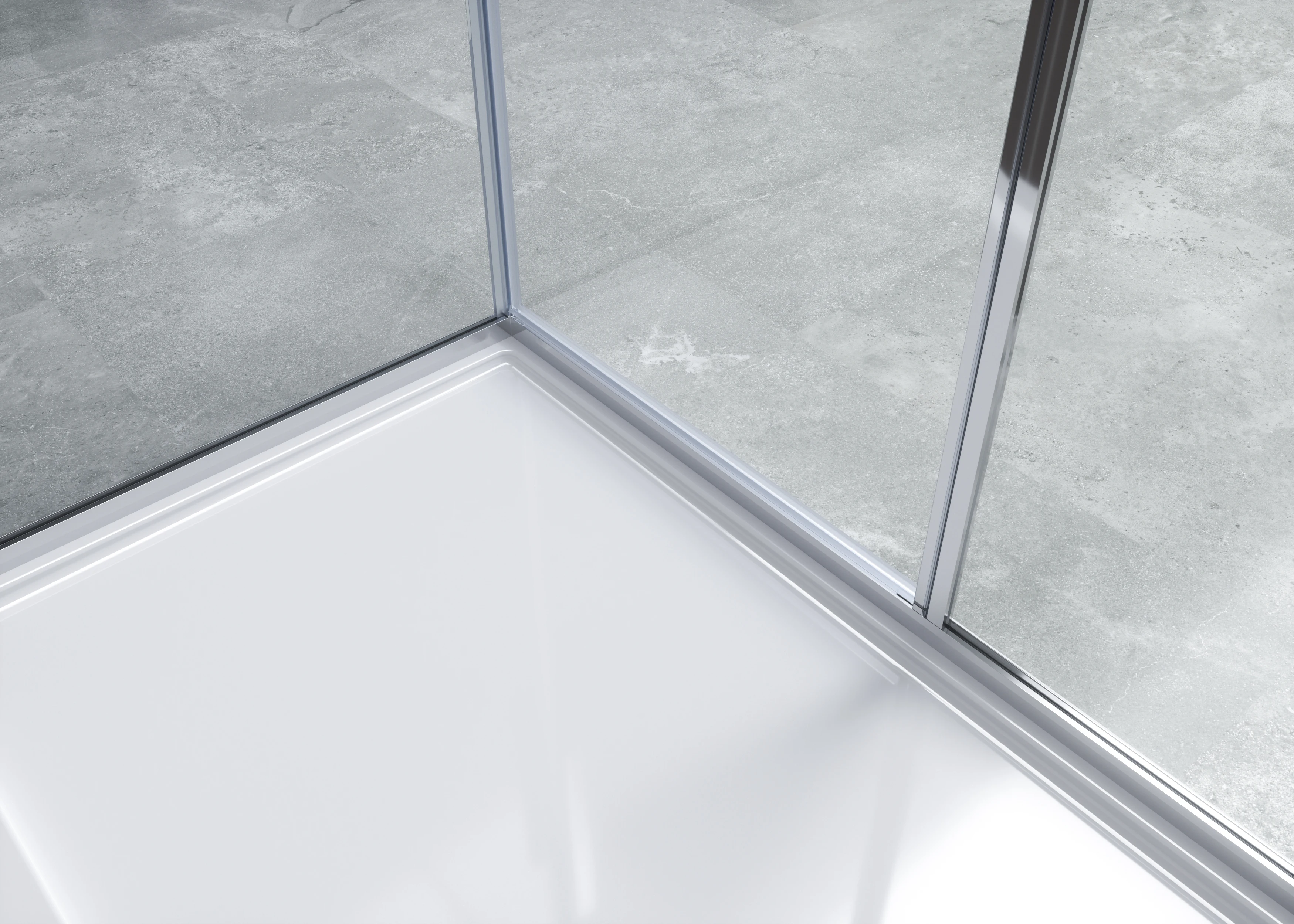 Pivot glass shower doors Tempered glass door Shower enclosure