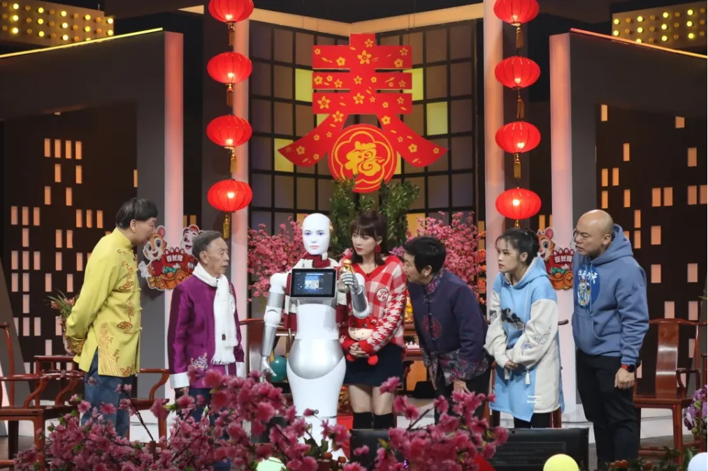 Shopping mall center Multi-functional  intelligent humanoid Reception welcome service  robot