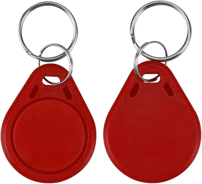 Sunlanrfid Plastic Customized  HF 13.56MHZ  RFID Information Share NXP  Mifare 1K Tag Fob