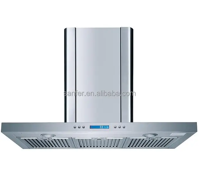 Sanfer aluminum filters full sealed copper motor design air range hood