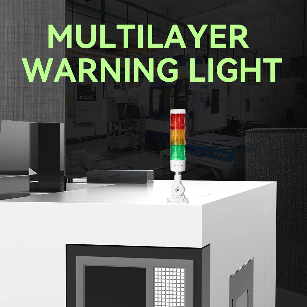 Cheap Price Customized Free Led Cnc Machine Tool Signal Lights RYG Built-In Buzzer Led Warning Light