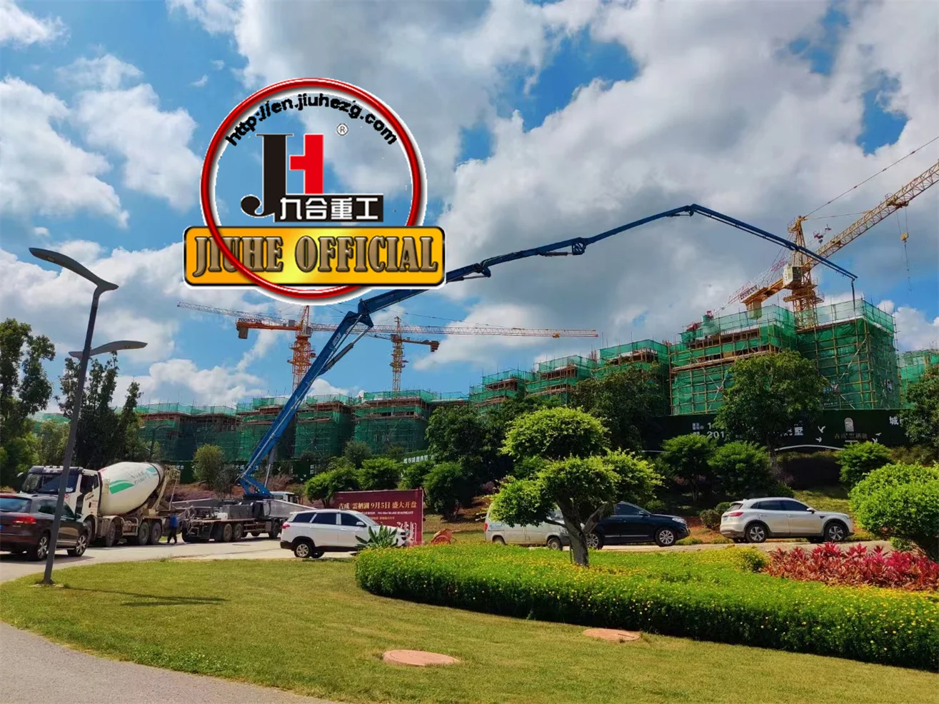 China 30m 38m 48m 52m 58m 62m 70m concrete pump truck and truck mounted concrete pump good price for sale