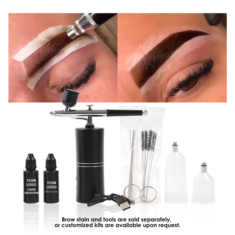 2024 kelly hot-selling brow tint eyebrow stain henna free plant safe hybrid brow stain lash tint