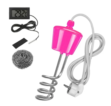 Плавающий Электрический нагреватель, нагревательный элемент для бойлера, портативная погружная подвеска, нагревательный водонагреватель из нержавеющей стали