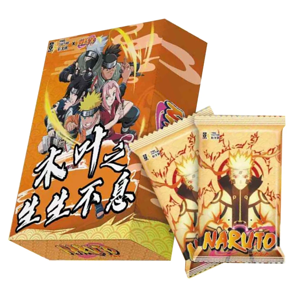 Wholesale NarutoNarutoes Card Konoha Bond Uzumaki Sasuke Hyuga Hinata Anime Characters Collection Card Toy Gift