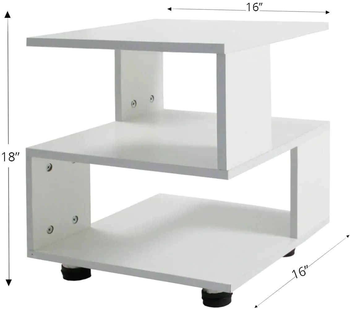 Luxury Modern Display Bedside Wood Black End Table Gold Bedroom Furniture Smart  Night Stand