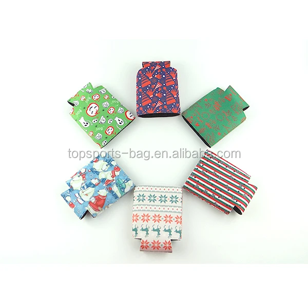 Funny Gift Christmas Holiday 12oz Neoprene Insulated Beer Can Coolies