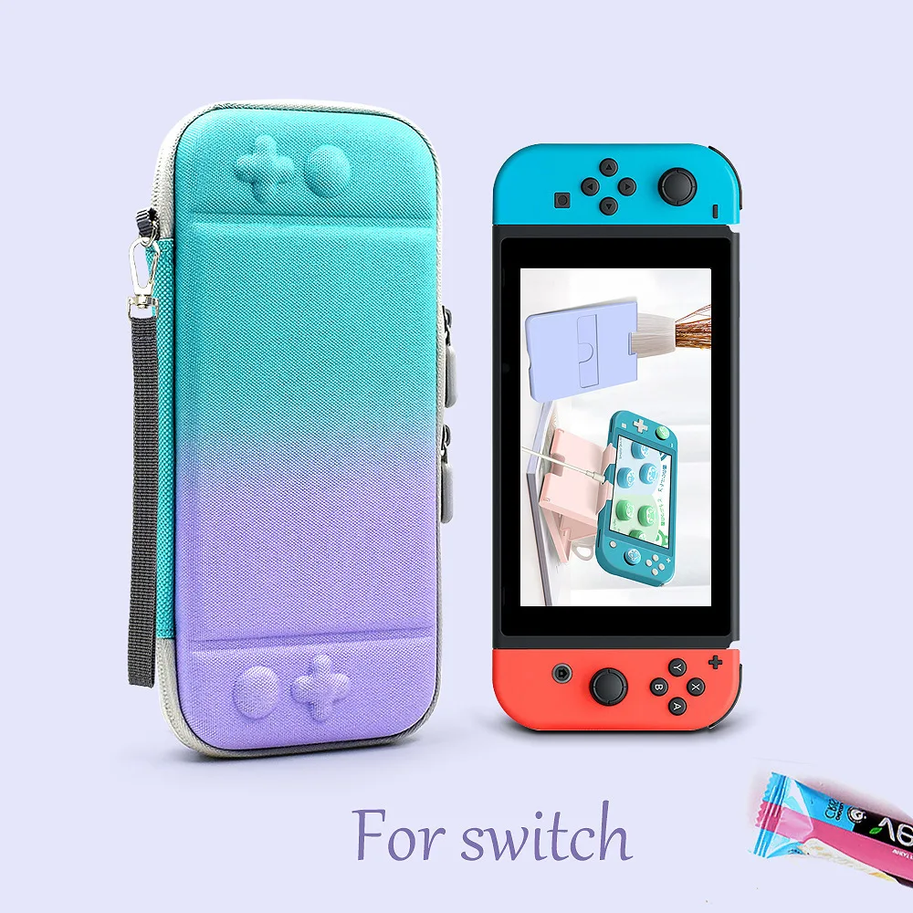 Чехол для игровой консоли Nintendo Switch Oled с градиентными