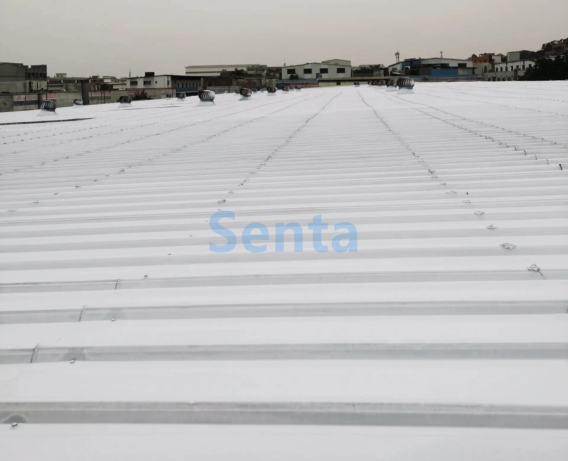 STY-E67-10 Senta For concrete or metal roofs heat solar reflectivity paint cool roof coating