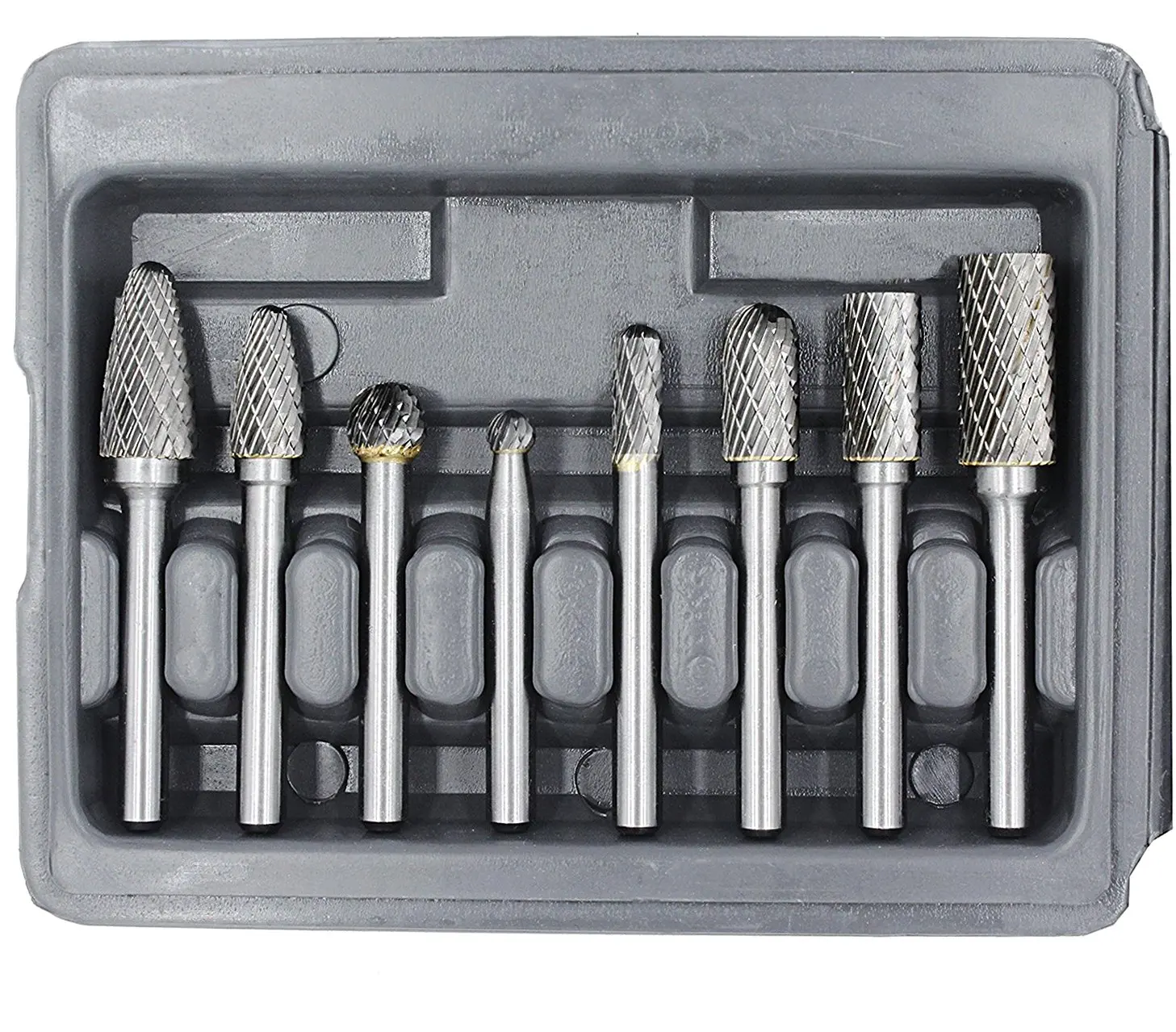 Hot Sale set  tungsten carbide burr set Professional quality 5pcs Tungsten Carbide