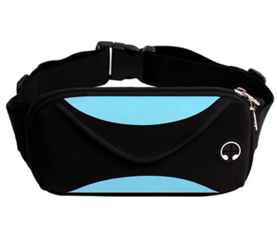 New Arrival 6.5 Inch Neoprene Waterproof Chest Bag Running Waist Bag Lightweight Fanny Pack For Outdoor Sports