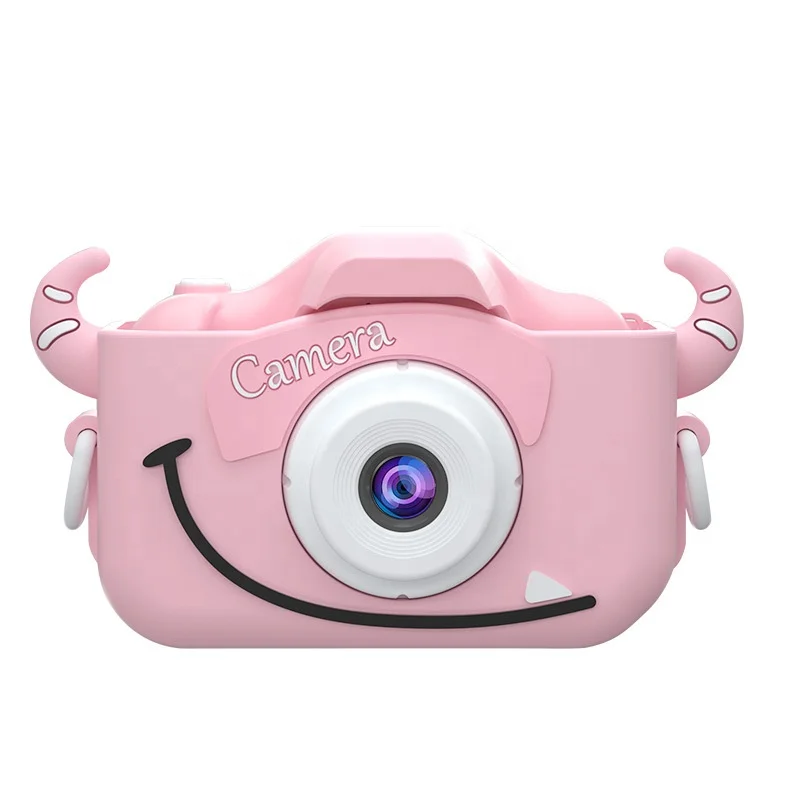 Gift 2.0 Inch 1200W X5S Cute Animal Kids Camera, Video Recording Built-In Games Digital Camera For kids
