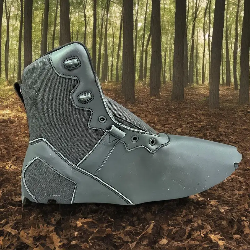 Shoes Upper Manufacturers Custom Genuine Leather High Grip Wide Width Comfortable Outdoor Tactical Hiking Safety Work Boots