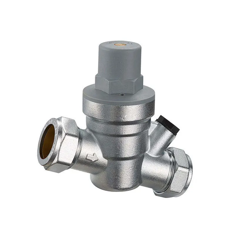 BAIYILUN Lead-Free HPb58-3 Brass Adjustable PRV 22mm cutting ferrule pressure regulator valve water