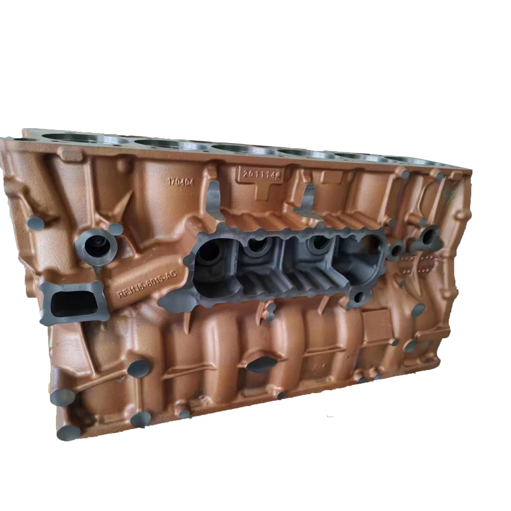 Cargo engine parts J1J66015AC RFJ1J6 6015 AC cylinder block for Ford cargo F-max JMC HV5 Ecotorq engine heavy truck JX6D13