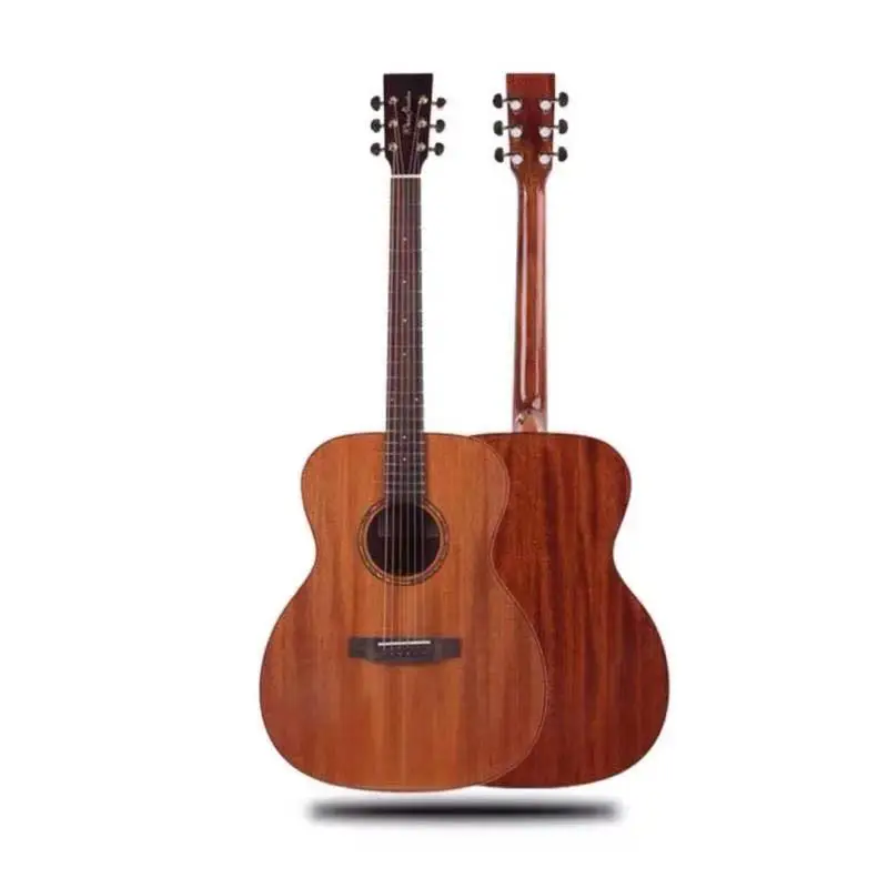 Stringed Instruments China oem with electric pickup EQ Top solid wood Professional 41 inch acoustic guitar