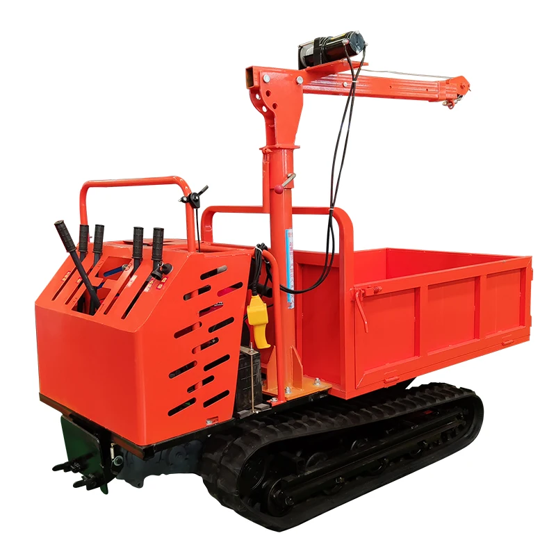 Dump Load Machine Hydraulic Crawler Dump Vehicle Transporter Dumper Mine Crawler Dumping Truck For Sale