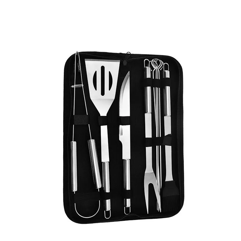 Hot Selling Outdoor Camping Premium Barbeque Utensils Grill Tools Set With Storage Case