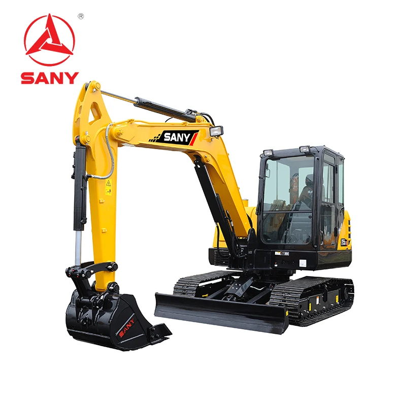 Маленький экскаватор SANY SY60 0 21 м3 6 оттенков для продажи мини-экскаваторы