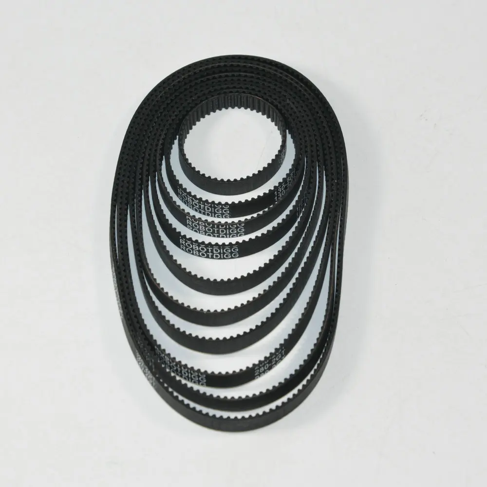 2GT 3D printer belt closed loop rubber 6mm width GT2 timing belt length 110mm